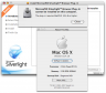 Silverlight 1.0 beta doesn' install on 10.4.10